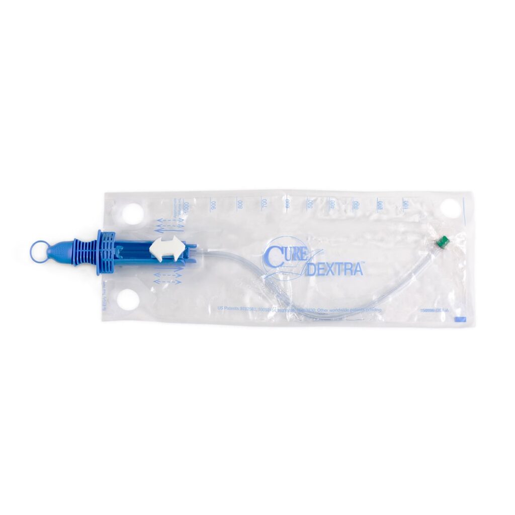 Cure Medical Cure Dextra Closed System, Straight Tip